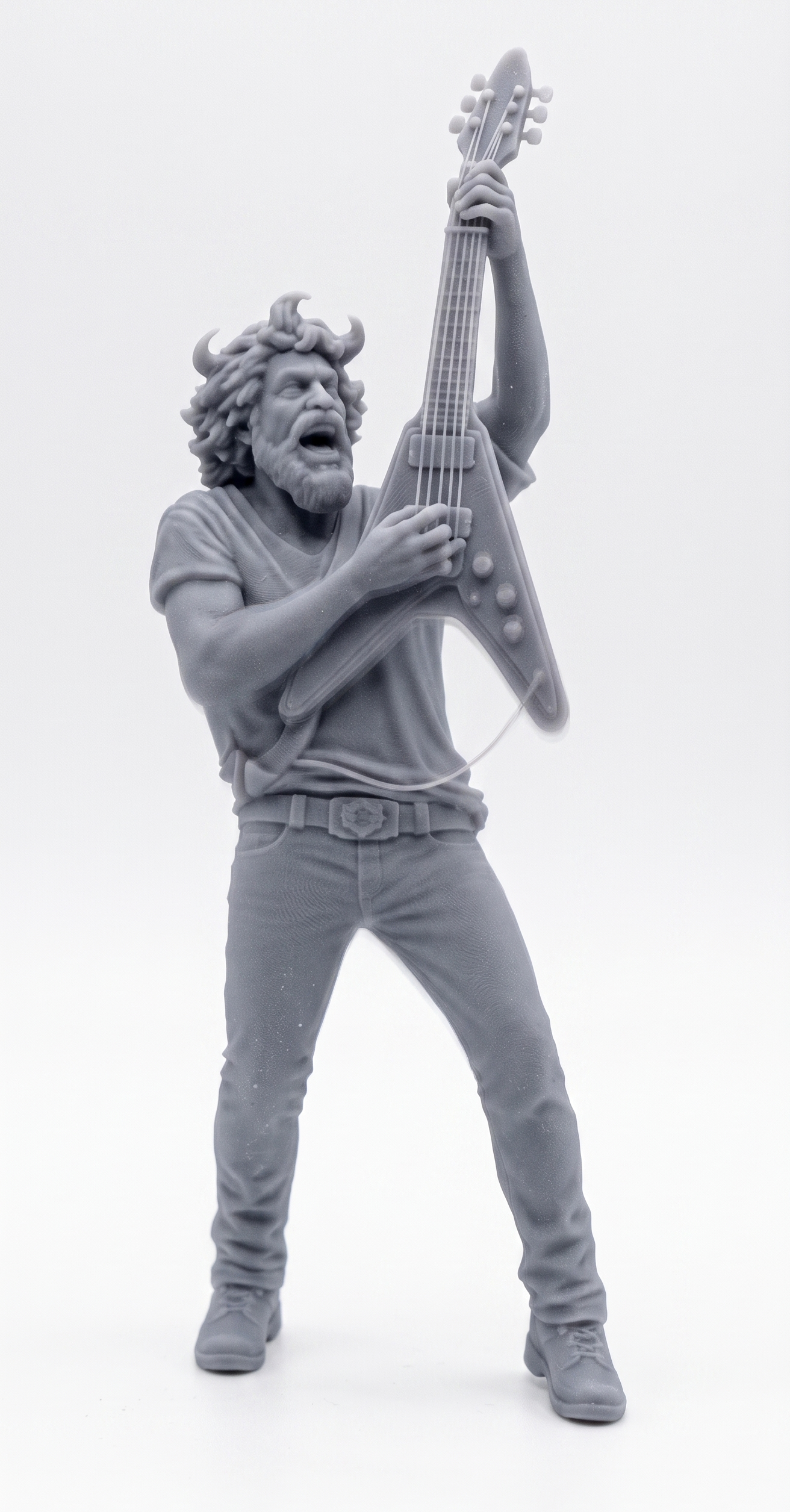 Guitarrista barbas