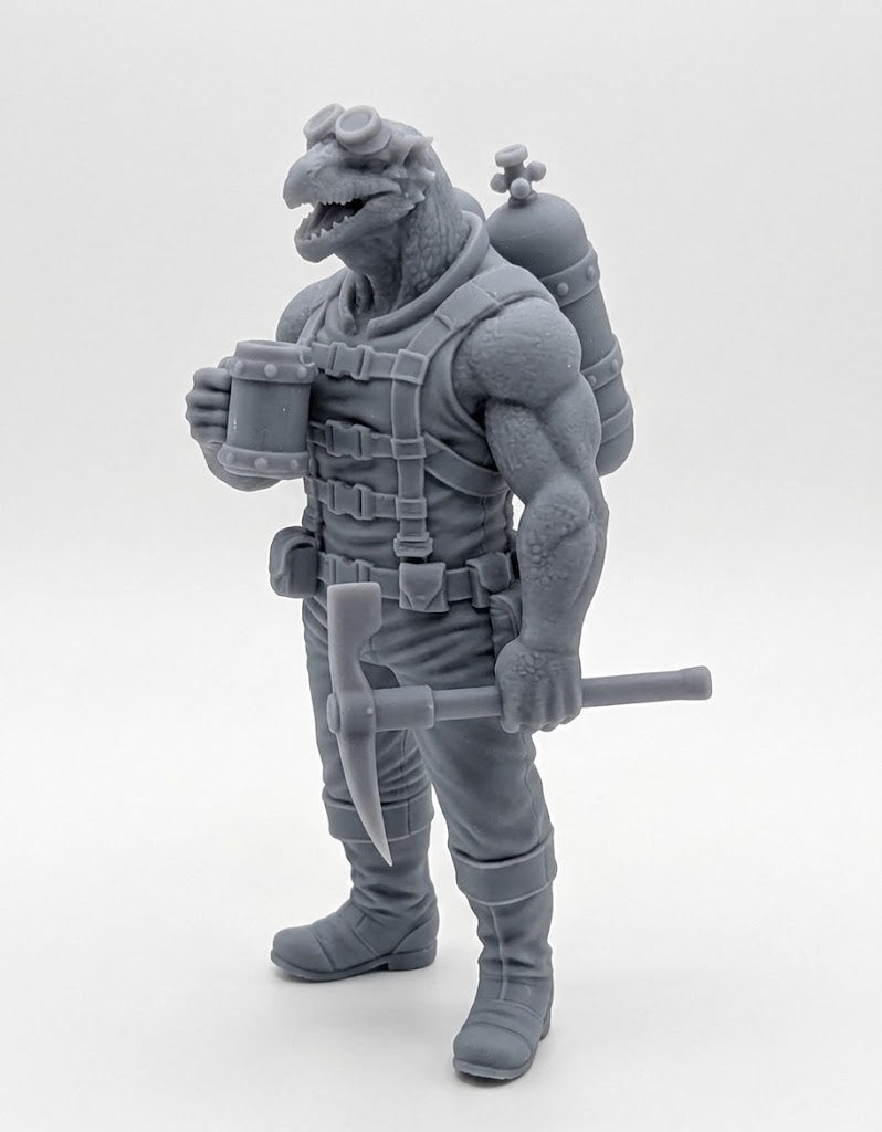 Lagarto minero