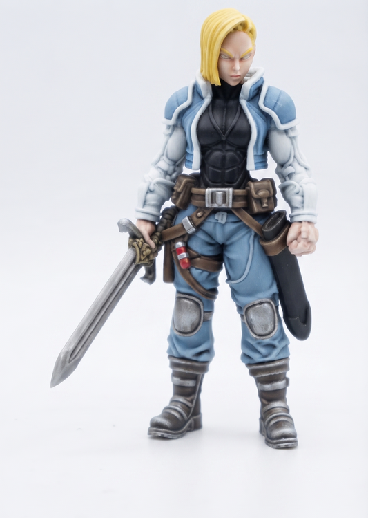 Androide C18 Fantasía medieval