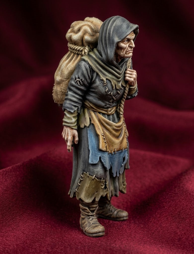 Anciana del saco