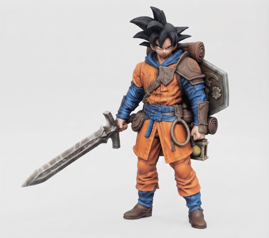 Goku A Fantasía medieval