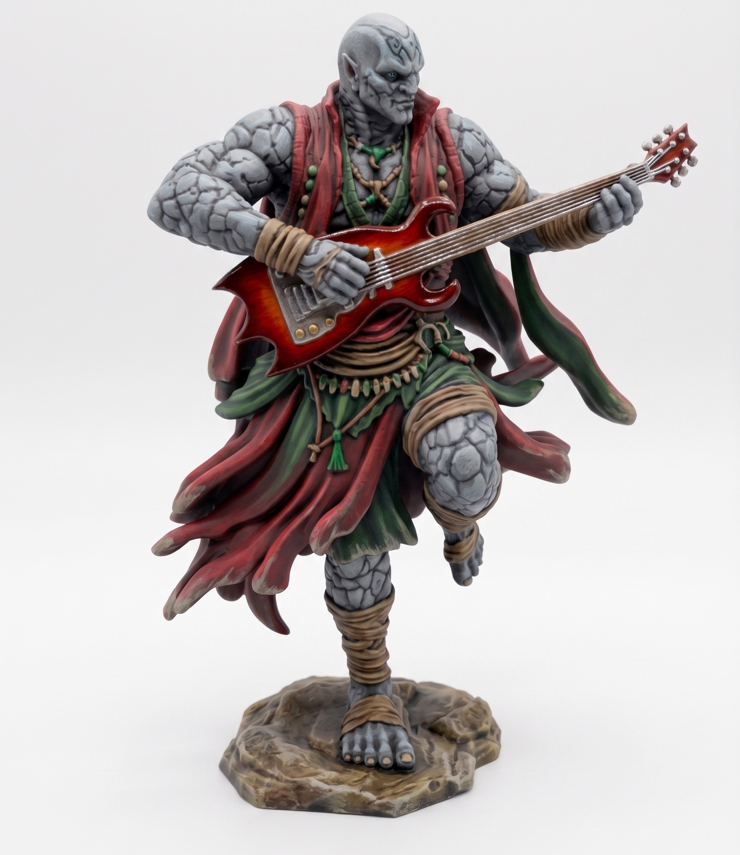Hombre de piedra bardo