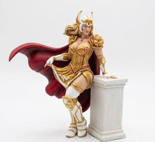 She Ra. Pin up D&D. Fantasía medieval.