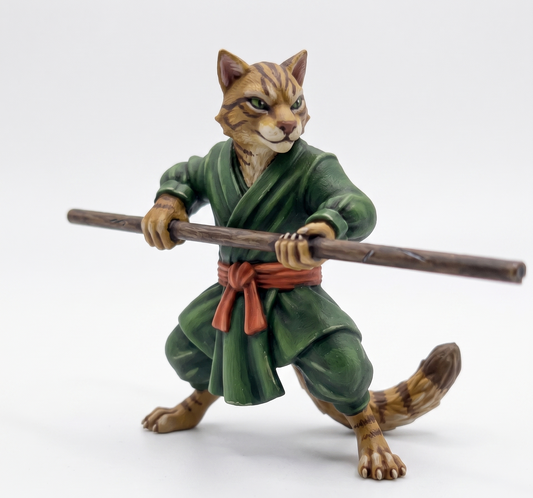 Tabaxi monje kimono